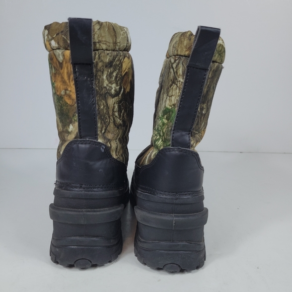 Itasca youth camo Hunting Snow Winter Boots Size 7 Excellent Used Condition - Picture 7 of 9